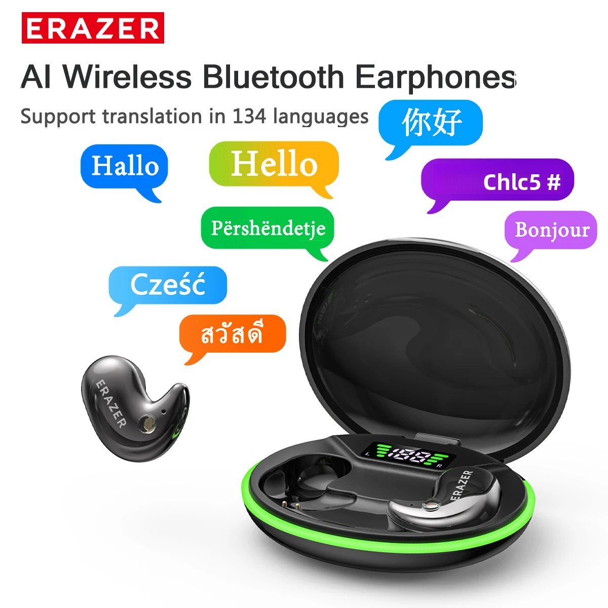 EARZER XF58 インイヤー型Bluetoothヘッド - Wireless Earbuds Tws のレビューと価格