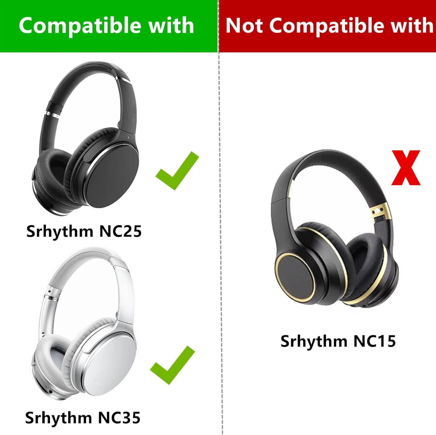 NC25 アップグレード イヤーパッド イヤークッション 交 - Noise Cancelling Headphone のレビューと価格